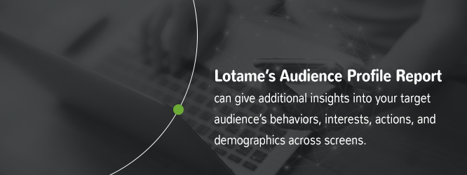 Lotame's Audience Profile Report