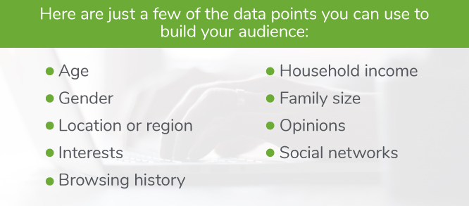 data points collected in a dmp to build audience activation