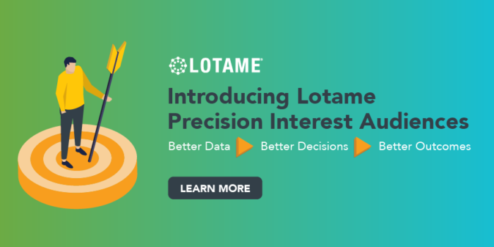 Audiencias de interés de precisión de Lotame