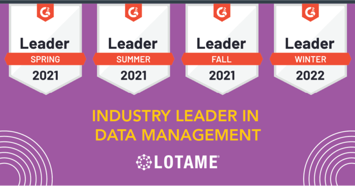 Lotame named G2 Leader in Data Management Platform for Winter 2022