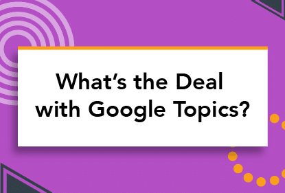 Google Topics Industry Reaction