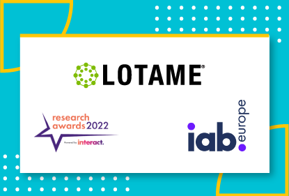 Lotame Beyond the Cookie ReportWins IAB Europe Research Award