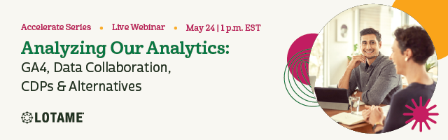 Register for Lotame's Accelerate Webinar on Analytics