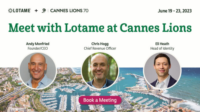 Meet with Lotame at Cannes!