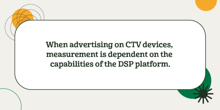 CTV ADVERTISING MEASUREMENT