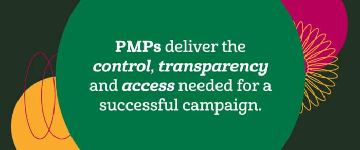 Private marketplace programatic deals deliver the control, transparency and access needed for a successful campaign.